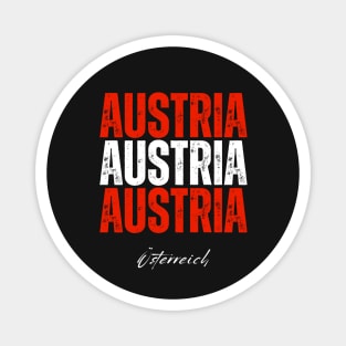 Austria flag, austrian flag Magnet